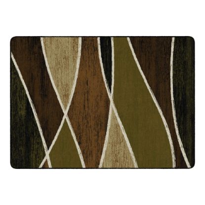 Picture of Flagship Carpets Waterford Rectangular Area Rug, 6ft x 8-1/3ft, Green