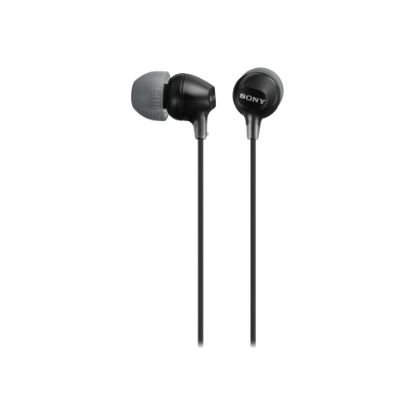 Picture of Sony Wired In-Ear Earbuds, Black, MDREX15LP/B