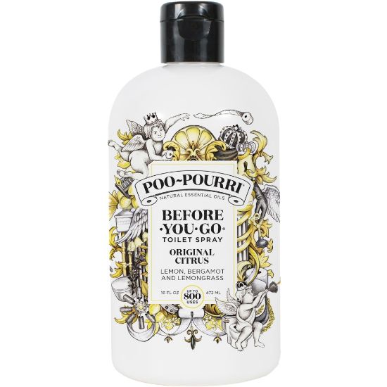 Picture of Poo-Pourri Before You Go Toilet Spray, 16 Oz, Citrus, Pack Of 6 Bottles