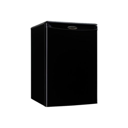 Picture of Danby Designer Compact All Refrigerator - 2.60 ft� - Auto-defrost - Reversible - 2.60 ft� Net Refrigerator Capacity - 253 kWh per Year - Black - Smooth - Built-in