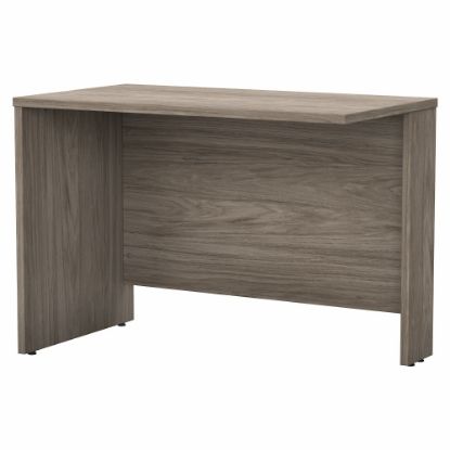 Picture of Bush Business Furniture Studio C 42inW Desk Return, Modern Hickory, Standard Delivery