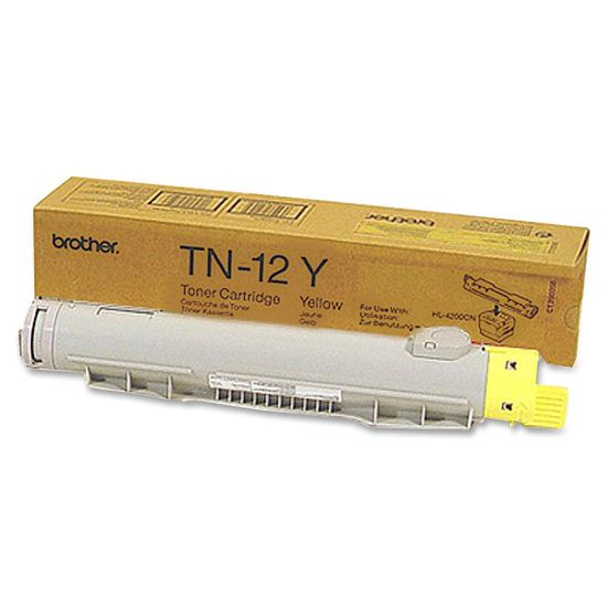 Picture of Brother TN-12 Yellow Toner Cartridge, TN-12Y