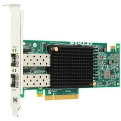 Picture of Cisco Emulex OCe14102-UX Dual-port 10 GbE FCoE CNA - PCI Express 3.0 x8 - 2 Port(s) - 10GBase-X - Plug-in Card