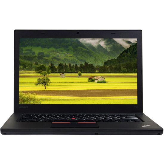 Picture of Lenovo ThinkPad T460 Refurbished Laptop, 14in Screen, Intel Core i5, 8GB Memory, 250GB Solid State Drive, Windows 10, OD5-1616