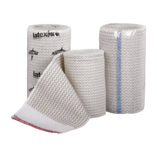 Picture of Medline Matrix Non-Sterile Elastic Bandages, 2in x 5 Yards, White, Case Of 50