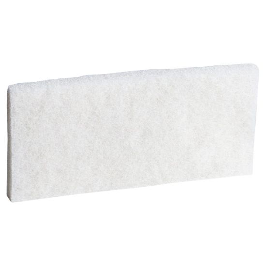 Picture of 3M Doodlebug Cleaning Pads, 8440, 4 5/8in x 10in, White, Pack Of 5 Pads