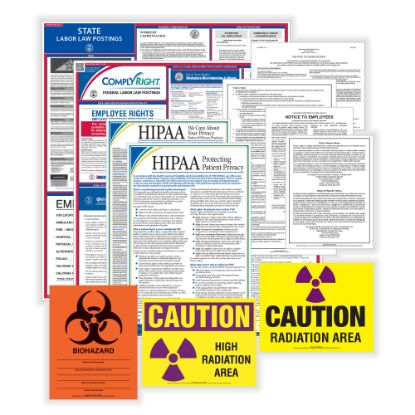 Picture of ComplyRight Healthcare Federal And State Labor Law Poster Set, English, Hawaii