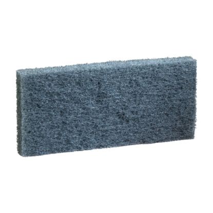 Picture of 3M Doodlebug Scrub Pads, 8242, 4 5/8in x 10in, Blue, Pack Of 5