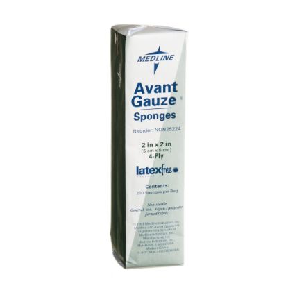 Picture of Avant Deluxe Non-Sterile Gauze Sponges, 2in x 2in, White, Case Of 8,000