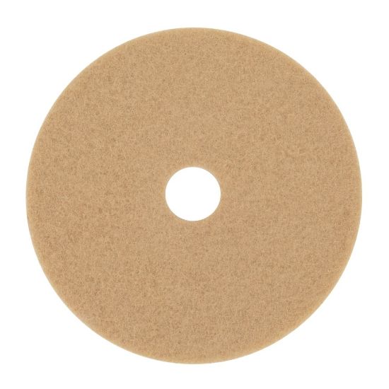 Picture of Niagara 3400N Burnishing Pads, 19in, Tan, Case Of 5