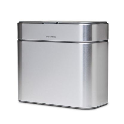 Picture of simplehuman Compost Caddy, 1.06 Gallons, Silver