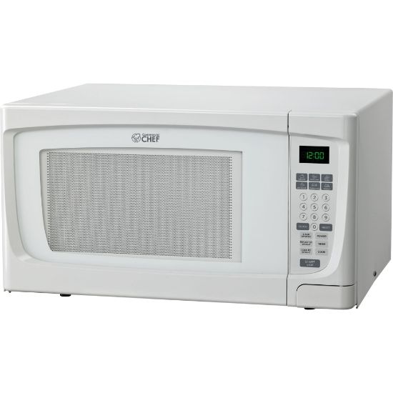 Picture of Commercial Chef 1.6 Cu. Ft. Counter-Top Microwave, White