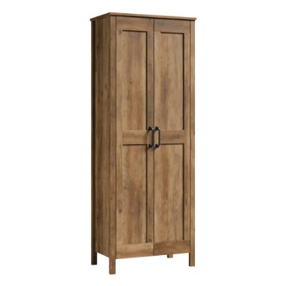 Picture of Sauder Select 72inH 2-Door Storage Cabinet, Rural Pine