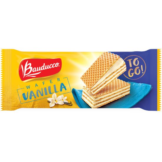 Picture of Bauducco Foods Single Serve Vanilla Wafers, 1.4 Oz, 12 Packages Per Case, Set Of 12 Cases