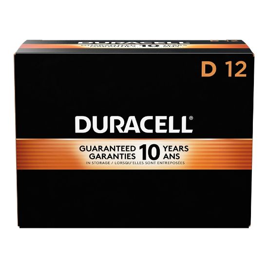 Picture of Duracell Coppertop D Alkaline Batteries, Box Of 12, Case Of 6 Boxes