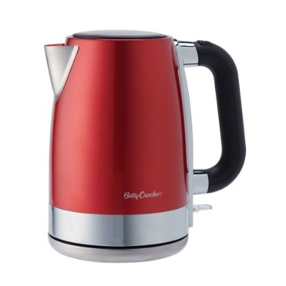 Picture of Betty Crocker 1.7L Cordless Jug Kettle, Red