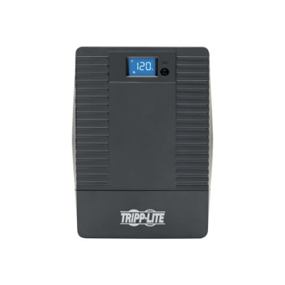 Picture of Tripp Lite 800VA 475W UPS Tower 120V Battery Back Up Desktop AVR LCD USB - UPS - 10 A - AC 120 V - 475 Watt - 800 VA - 1-phase - USB - output connectors: 8