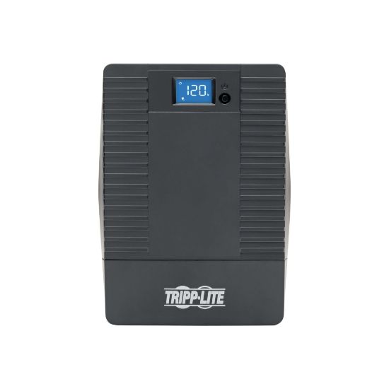 Picture of Tripp Lite 800VA 475W UPS Tower 120V Battery Back Up Desktop AVR LCD USB - UPS - 10 A - AC 120 V - 475 Watt - 800 VA - 1-phase - USB - output connectors: 8