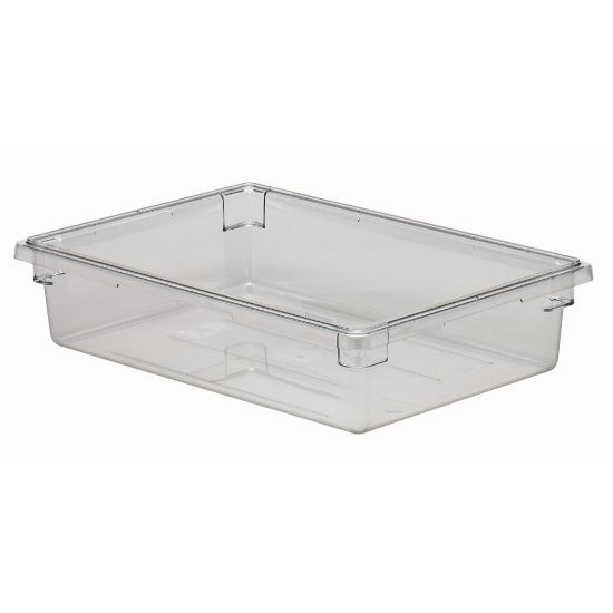 Picture of Cambro Camwear 6inD Food Storage Boxes, 18in x 26in, Clear, Set Of 6 Boxes