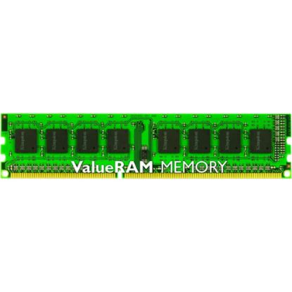 Picture of Kingston ValueRAM 8GB DDR3 SDRAM Memory Module - 8 GB (1 x 8GB) - DDR3-1333/PC3-10600 DDR3 SDRAM - 1333 MHz - CL9 - 1.35 V - ECC - Registered - 240-pin - DIMM