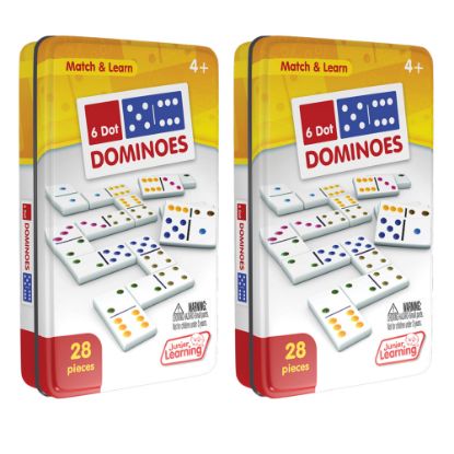 Picture of Junior Learning Dot Dominoes, 1st Grade, Pack Of 2 Sets