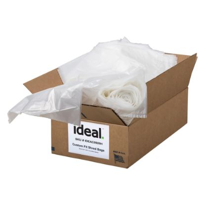 Picture of ideal. Shredder Bags, For Model 2503/2604/3104, 40 Gallons, 33-1/2in x 47-1/2in, Pack Of 80