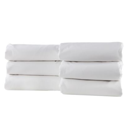 Picture of 1888 Mills Naked King Duvet Covers, 106in x 94in, White, Pack Of 6 Covers