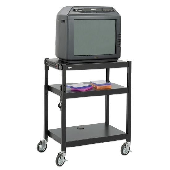 Picture of Safco 36in-Tall Height-Adjustable Audio/Visual Cart