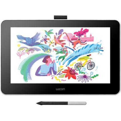 Picture of Wacom One Pen Display - Graphics Tablet - 13.3in - 11.60in x 6.50in Cable - 4096 Pressure Level - Pen - HDMI - Mac, PC