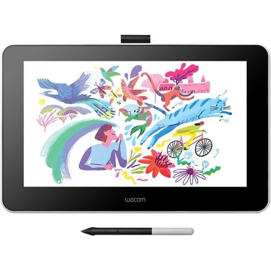 Picture of Wacom One Pen Display - Graphics Tablet - 13.3in - 11.60in x 6.50in Cable - 4096 Pressure Level - Pen - HDMI - Mac, PC