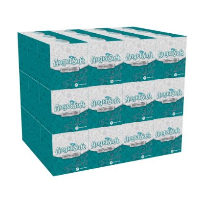 Picture of Angel Soft Professional Series by GP PRO 2-Ply Facial Tissue, 96 Sheets Per Box, Case Of 36 Boxes