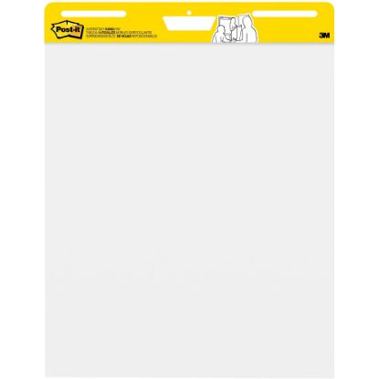 Picture of Post-it Super Sticky Easel Pads, 25in x 30in, 1 Pad, 30 Sheets/Pad, Back to School for Classrooms, White