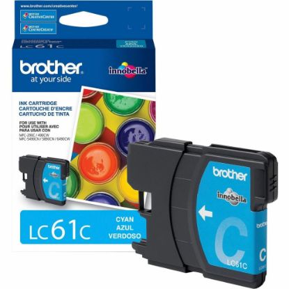 Picture of Brother LC61C Cyan Ink Cartridge