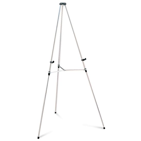 Picture of Quartet Aluminum Lightweight Telescoping Display Easel, Silver