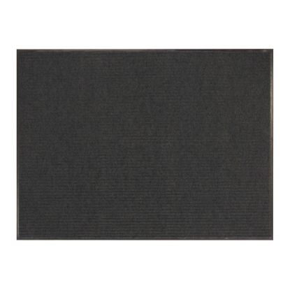 Picture of Office Depot Brand Tough Rib Floor Mat, 3ft x 4ft, Charcoal