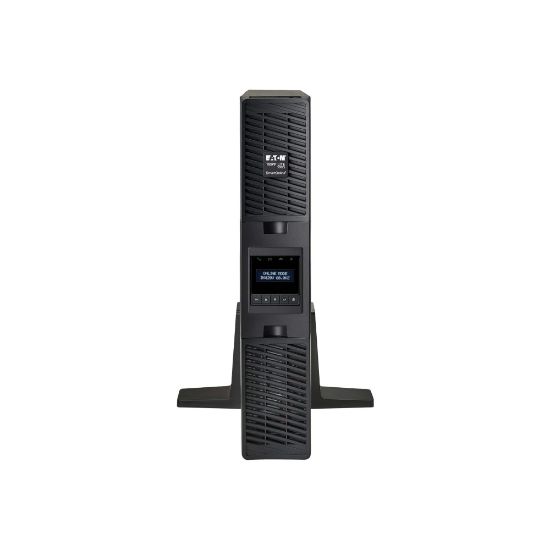 Picture of Eaton Tripp Lite series SmartOnline 3000VA 2700W 120V Double-Conversion UPS - 7 Outlets, Extended Run, Network Card Included, LCD, USB, DB9, 2U Rack/Tower Battery Backup - 2U Rack-mountable - 4.10 Minute Stand-by - 120 V AC Input