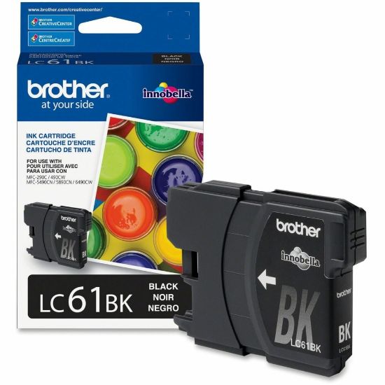 Picture of Brother LC61I Black Ink Cartridge, LC61BK