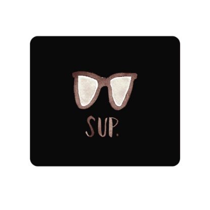 Picture of OTM Essentials Mouse Pad, Sup Dude, 10in x 9.13in, Black, PV1BM-ART-15