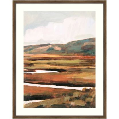 Picture of Amanti Art Mountain Field II by Victoria Borges Wood Framed Wall Art Print, 23inW x 29inH, Bronze