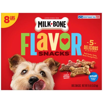 Picture of Milk-Bone Flavor Snacks Dog Biscuits, 8-Lb Box