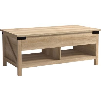 Picture of Sauder Bridge Acre Coffee Table, 18-15/16inH x 46-1/4inW x 23-5/8inD, Orchard Oak