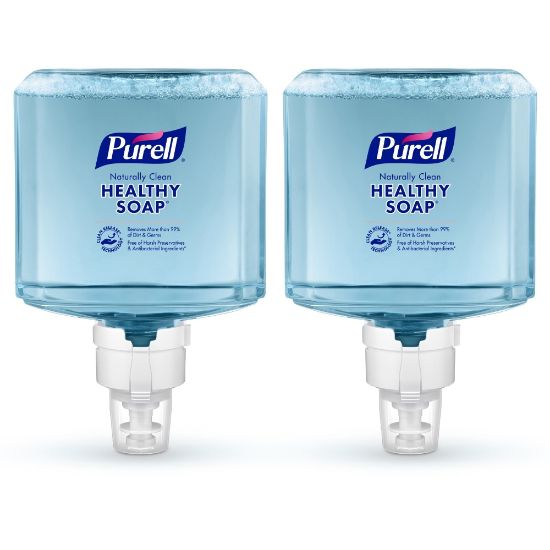 Picture of Purell ES8 Professional Naturally Clean Foam Hand Soap, Unscented, 40.5 Oz, Carton Of 2 Refills