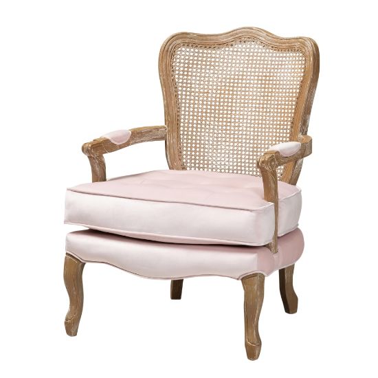 Picture of Baxton Studio 9493 Armchair, Light Pink