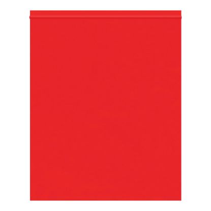 Picture of Partners Brand 2 Mil Colored Reclosable Poly Bags, 10in x 12in, Red, Case Of 1000