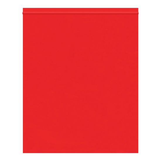 Picture of Partners Brand 2 Mil Colored Reclosable Poly Bags, 10in x 12in, Red, Case Of 1000