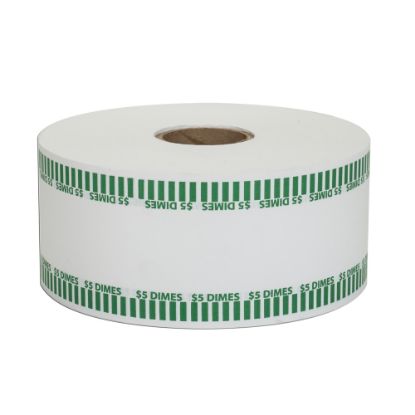 Picture of Coin-Tainer Automatic Coin-Wrapper Roll, Dimes, Green, Roll Of 1,900