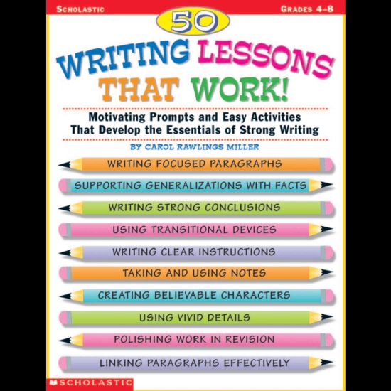 Picture of Scholastic 50 Writing Lessons