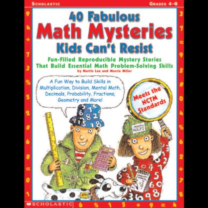 Picture of Scholastic 40 Fab Math Mysteries