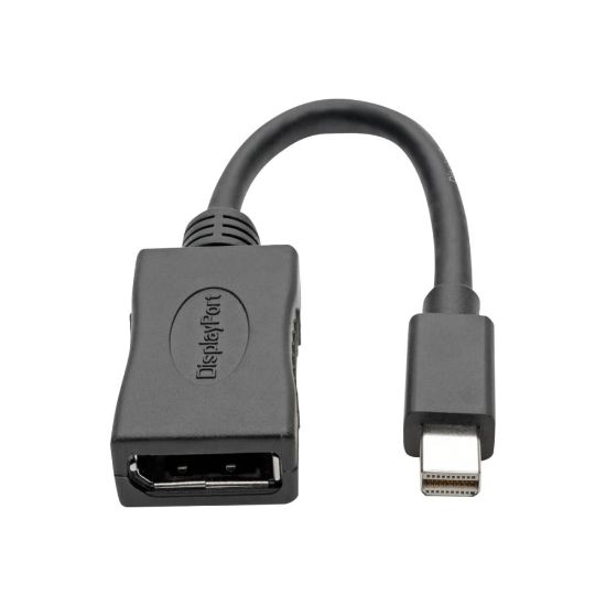 Picture of Tripp Lite Mini DisplayPort to DisplayPort Adapter Converter 4K @ 60Hz mDP to DP 6in