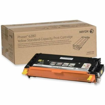 Picture of Xerox 6280 Yellow Toner Cartridge, 106R01390